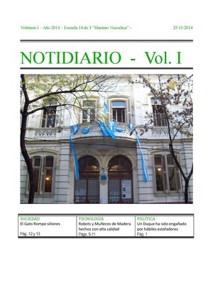 Notidiario - Volúmen I