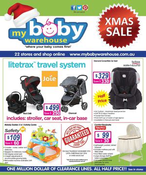 My Baby Warehouse - Xmas Catalogue 2014