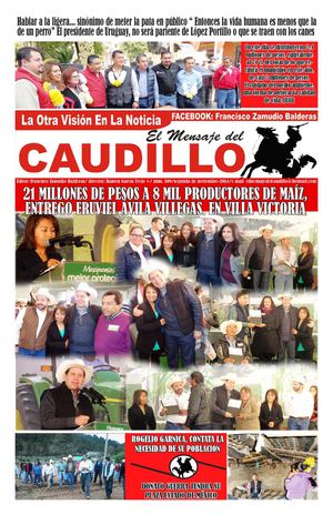 EL MENSAJE DEL CAUDILLO 189