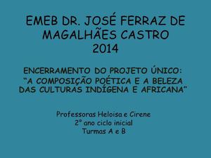 Professoras Heloisa E Cirene