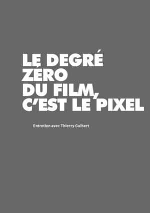 Le degré zéro du film, c’est le pixel. Entretien avec Thierry Guibert