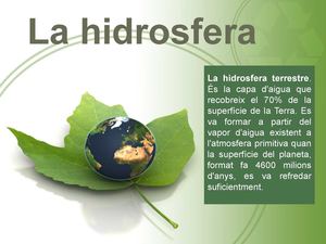 1641 La Hidrosfera