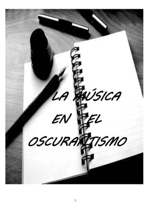 La Música En El Oscurantismo