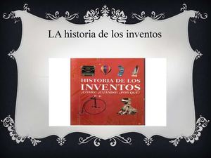Cartilla Historia De Los Inventos