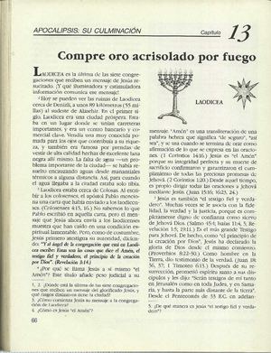 Apocalipsis Capítulo 13 - Páginas 66 73 - Compre Oro Acrisolado Por Fuego