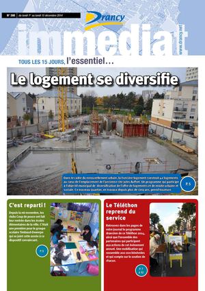Drancy Immédiat 285 - 1er décembre 2014