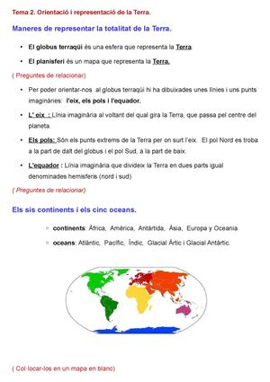 Tema 2 Socials Resum Mapes