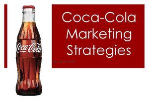 Coca Cola Presentation