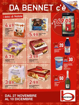 Volantino Bennet Dal 27 Novembre Al 10 Dicembre