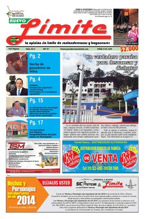 Periódico Nuevo Límite, edición 97