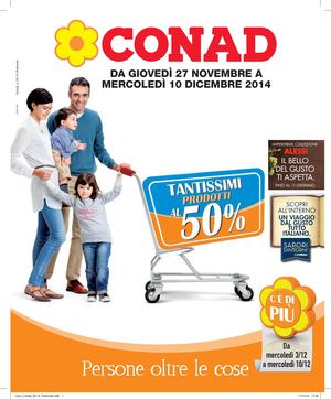 Volantino Conad Piemonte Dal 27 Novembre Al 10 Dicembre