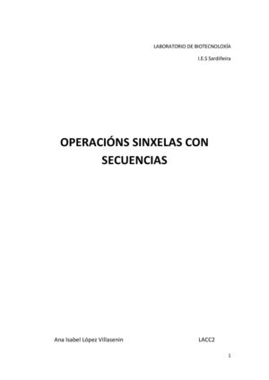 Informe Biotecnoloxía Geneboy