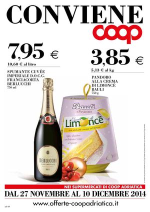 Volantino Coop Veneto Dal 27 Novembre Al 10 Dicembre