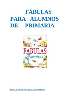 Fábulas Para Niños