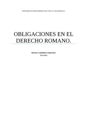 Obligaciones