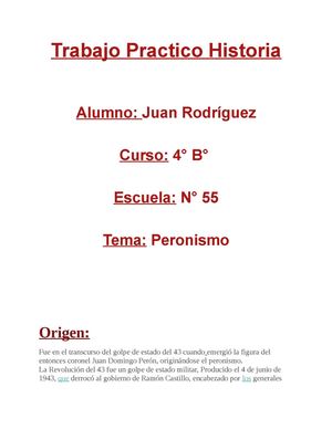 Trabajo Practico Historia
