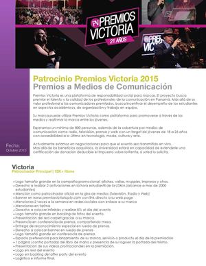 Premios Victoria 2015