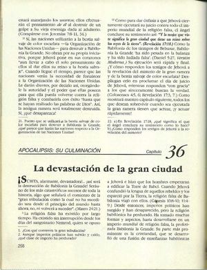 Apocalipsis Capítulo 36 Páginas 258 266 - La Devastación De La Gran Ciudad