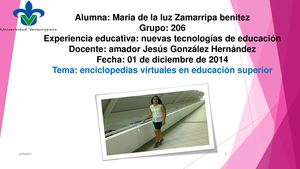 enciclopedias virtuales en educacion superior