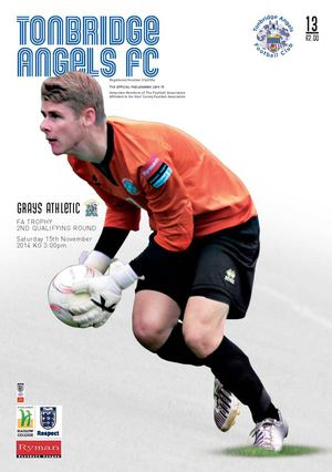 Tonbridge Angels v Grays Athletic FA Trophy 15 11 14