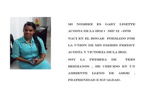 Album Proyecto De Vida Gaby