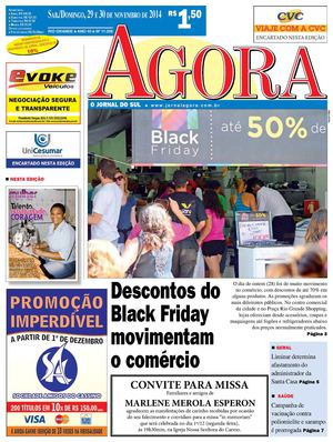 Jornal Agora - Edição 11008 - 29 e 30 de novembro de 2014