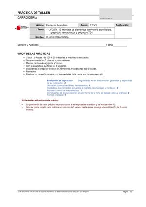 Chapas Remachadas (1)