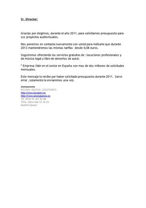 Gracias Por Elegirnos 2012