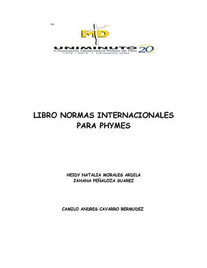 Normas Internacionales Para Phymes