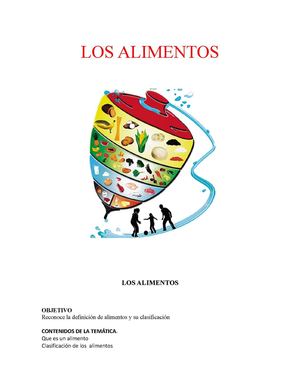 LOS ALIMENTOS