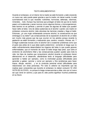 Texto Argumentativo