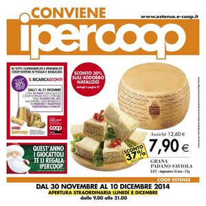 Volantino Iper Coop Basilicata Dal 30 Novembre Al 10 Dicembre