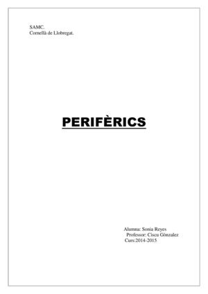 Perifèrics