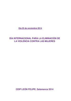 Día 25 De Noviembre