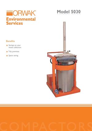 Orwak 5030 bag compactor