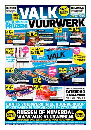 Valk Vuurwerk 2014
