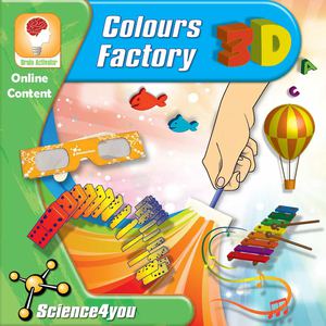 Online Content Colours Factory 3D