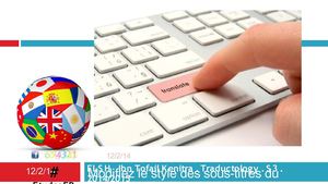 Traduction Automatique S3 2014 Ibn Tofail