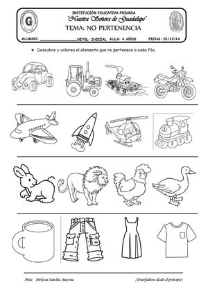 SESIÓN: NO PERTENENCIA