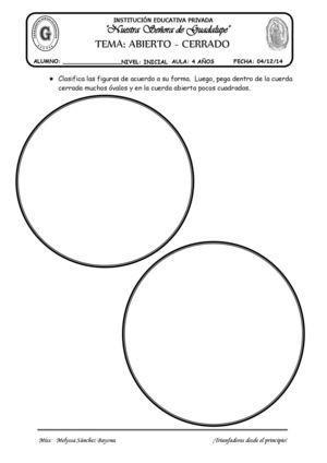 TEMA: ABIERTO - CERRADO