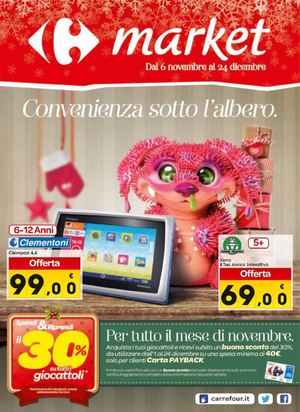 Volantino Carrefour Market Giocattolo Dal 6 Novembre Al 24 Dicembre