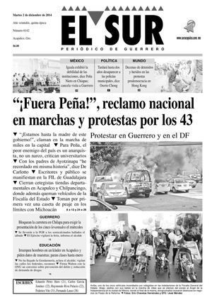 El Sur Martes 02122014