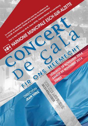 Concert HME Théâtre Esch/Alzette 28/29.11.2014