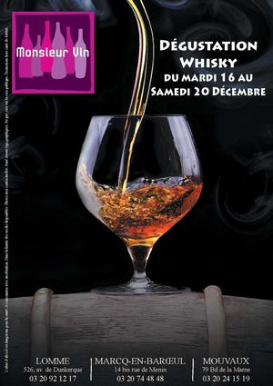 Monsieur Vin - Spécial fêtes de fin d'année Whisky et Rhum