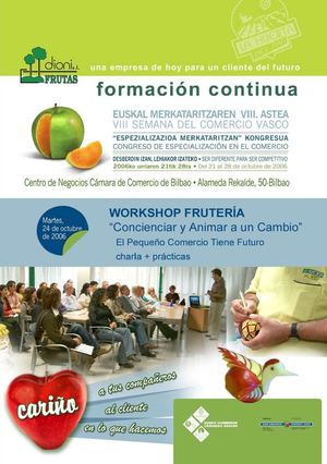 Frutas Dioni, Cámara de Comercio de Bilbao