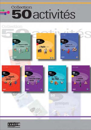 Catalogue de la collection 50 activités