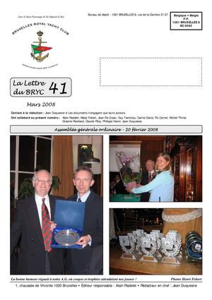 La lettre du BRYC 41