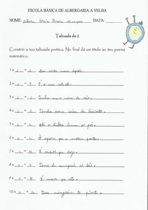 Trabalhos 2 º A