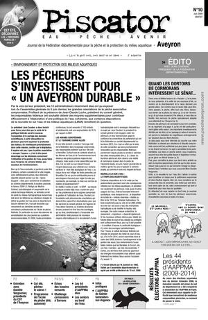 Piscator N°10 - Juin 2009