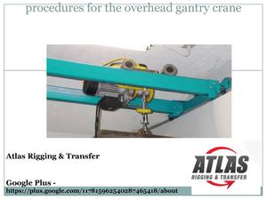 What steps turn off the gantry cranes